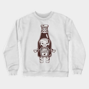 BBQ Sauce Kewpie Crewneck Sweatshirt